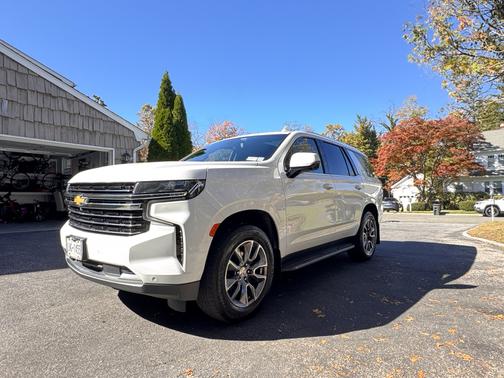 White 2021 Chevrolet Tahoe LT