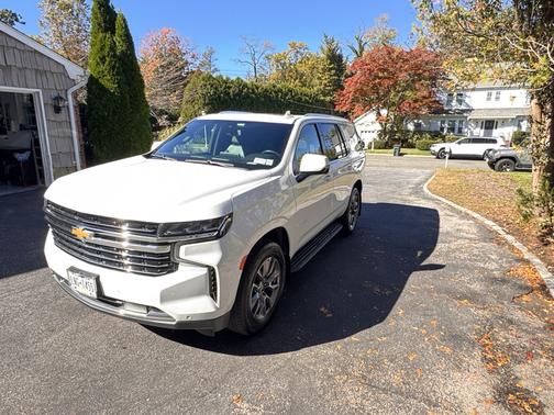 White 2021 Chevrolet Tahoe LT