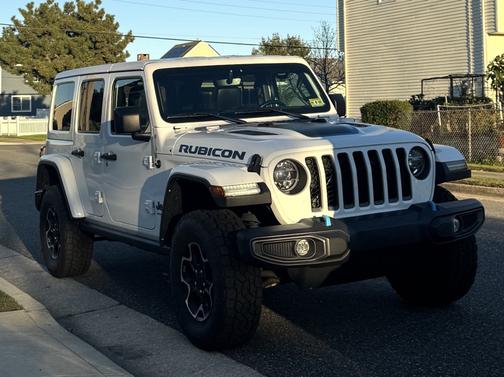 White 2021 Jeep Wrangler Unlimited 4xe Rubicon