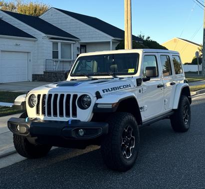 White 2021 Jeep Wrangler Unlimited 4xe Rubicon
