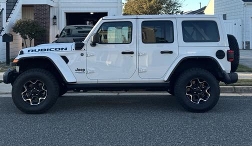 White 2021 Jeep Wrangler Unlimited 4xe Rubicon