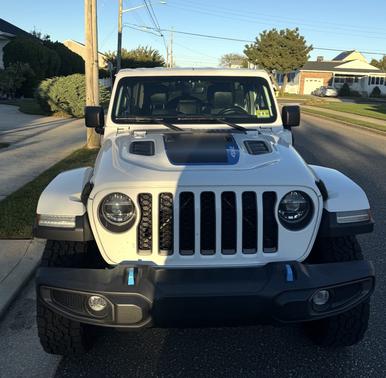 White 2021 Jeep Wrangler Unlimited 4xe Rubicon
