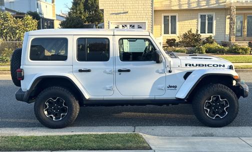 White 2021 Jeep Wrangler Unlimited 4xe Rubicon