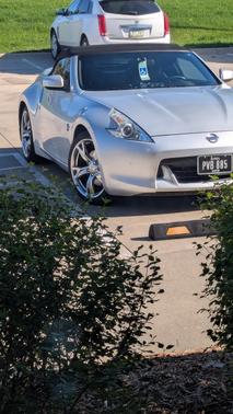 Silver 2010 Nissan 370Z Touring