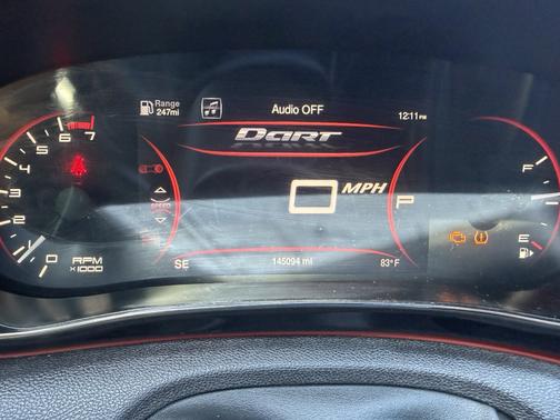 Black 2015 Dodge Dart GT
