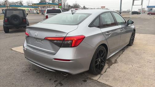 Silver 2023 Honda Civic Sport