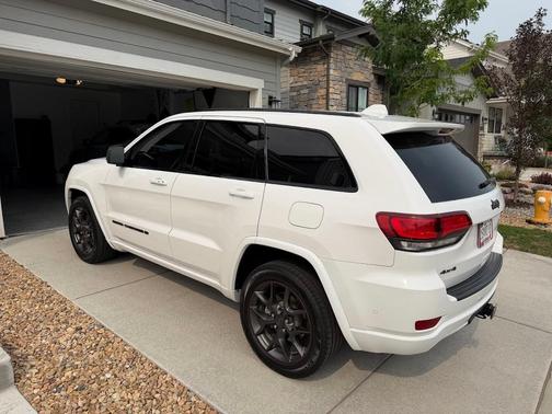 White 2021 Jeep Grand Cherokee 80th Anniversary