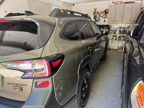 Green 2022 Subaru Outback Wilderness