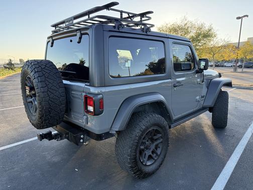 Gray 2021 Jeep Wrangler Sport S