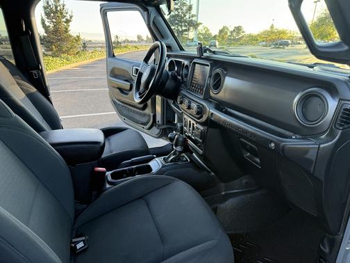 Gray 2021 Jeep Wrangler Sport S