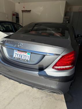 Gray 2017 Mercedes-Benz C-Class C 300 Luxury