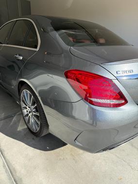 Gray 2017 Mercedes-Benz C-Class C 300 Luxury
