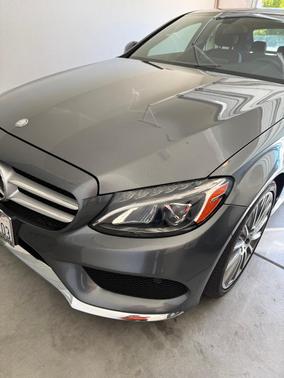 Gray 2017 Mercedes-Benz C-Class C 300 Luxury