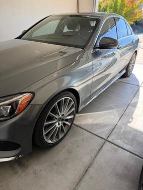 Gray 2017 Mercedes-Benz C-Class C 300 Luxury
