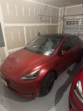 Red 2023 Tesla Model Y Performance