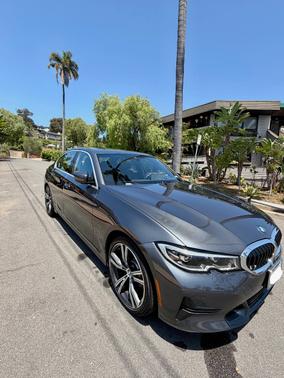Gray 2019 BMW 330 i