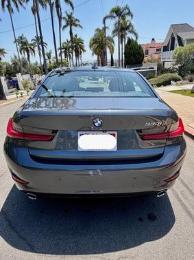 Gray 2019 BMW 330 i