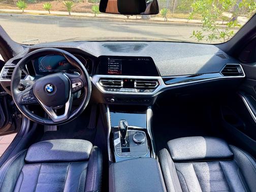 Gray 2019 BMW 330 i