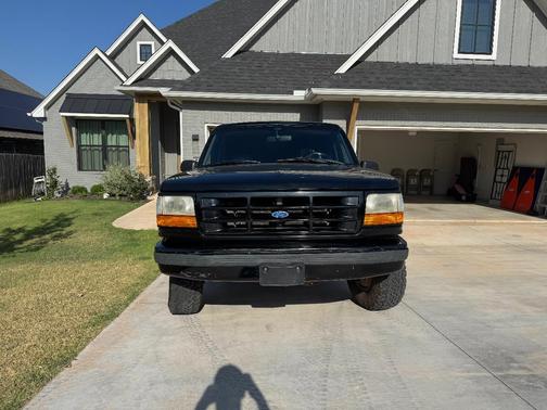 Black 1996 Ford Bronco XLT