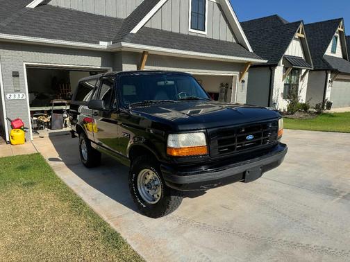 Black 1996 Ford Bronco XLT
