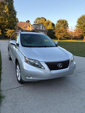 Silver 2011 Lexus RX 350 Base