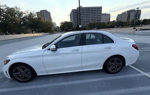 White 2021 Mercedes-Benz C-Class C 300 4MATIC