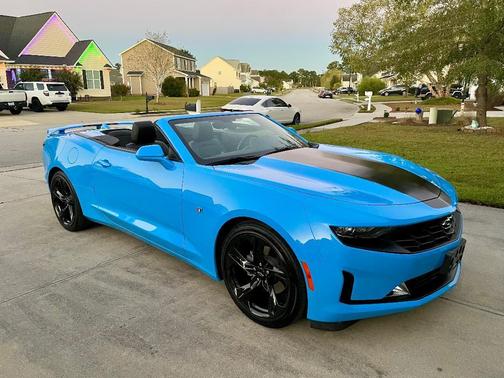 Blue 2022 Chevrolet Camaro 3LT