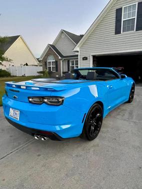 Blue 2022 Chevrolet Camaro 3LT
