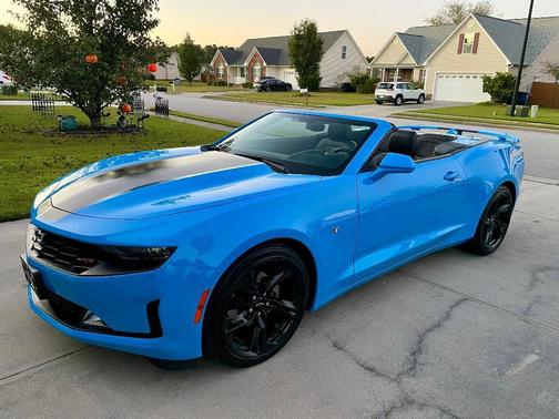 Blue 2022 Chevrolet Camaro 3LT