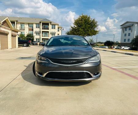 Gray 2015 Chrysler 200 C