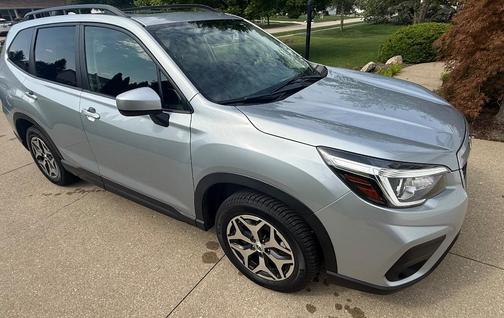 Silver 2020 Subaru Forester Premium
