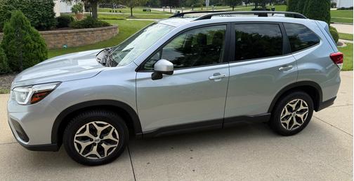 Silver 2020 Subaru Forester Premium