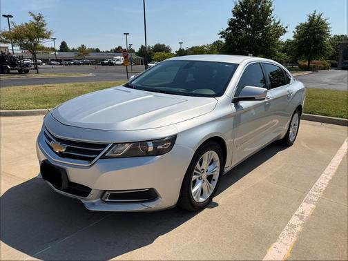 Silver 2015 Chevrolet Impala 1LT
