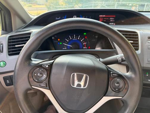 Gold 2012 Honda Civic LX