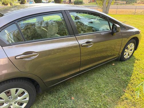 Gold 2012 Honda Civic LX