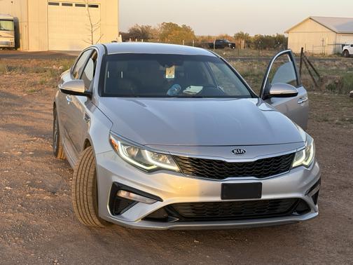 Gray 2019 Kia Optima LX