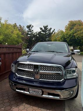 Blue 2018 RAM 1500 Laramie