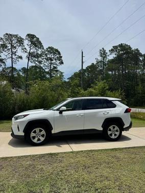 White 2020 Toyota RAV4 XLE