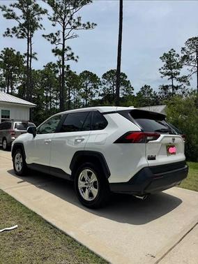White 2020 Toyota RAV4 XLE