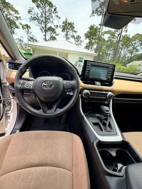 White 2020 Toyota RAV4 XLE