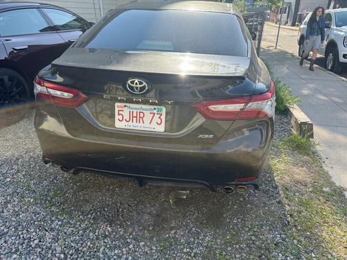Black 2018 Toyota Camry XSE