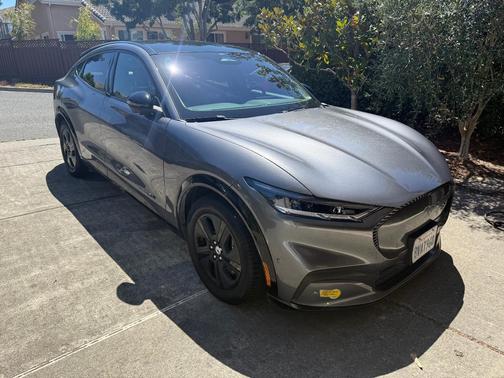 Gray 2021 Ford Mustang Mach-E California Route 1