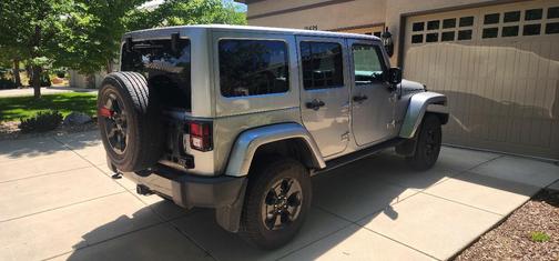 Silver 2015 Jeep Wrangler Unlimited Altitude