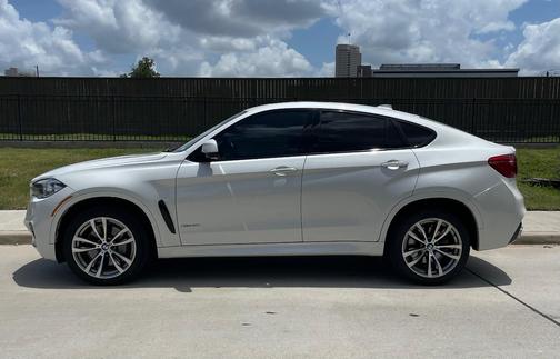 White 2017 BMW X6 xDrive50i