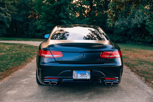 Black 2015 Mercedes-Benz S-Class S 63 AMG