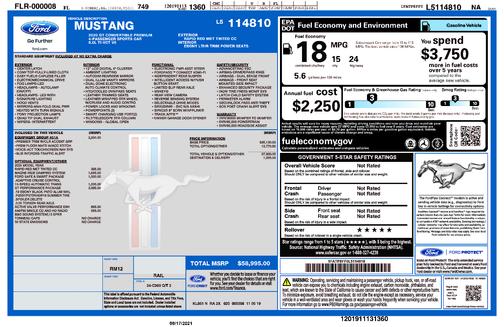 2020 Ford Mustang GT Premium