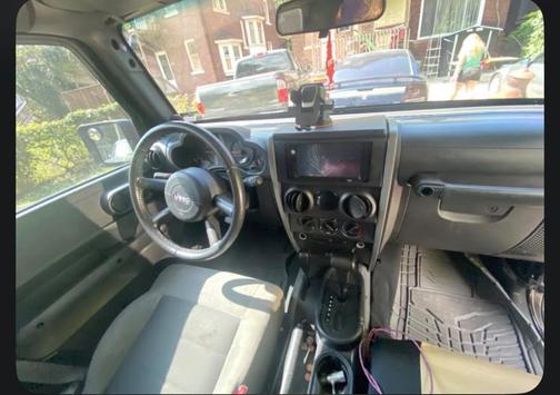 Black 2008 Jeep Wrangler Unlimited X
