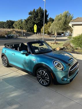 Blue 2020 MINI Convertible Cooper S