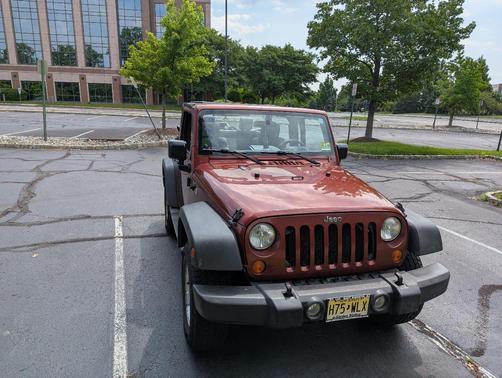 Red 2007 Jeep Wrangler X