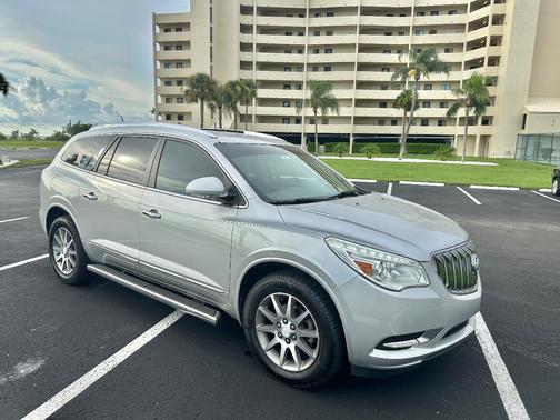 Silver 2017 Buick Enclave Convenience